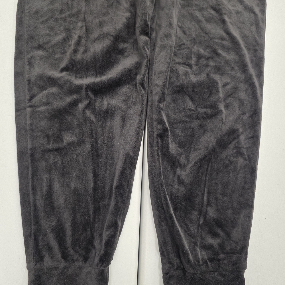 Donna Karan Velvet Black Lounge Pants - Picture 4 of 8
